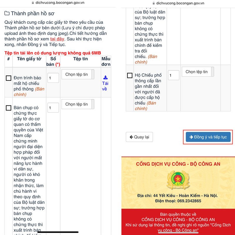 Nếu xin cấp hộ chiếu có găn chíp ở bước bước thứ 7, bạn hãy nhớ lựa chọn vào mục Cấp hộ chiếu có gắn chip điện tử nhé để làm thủ tục