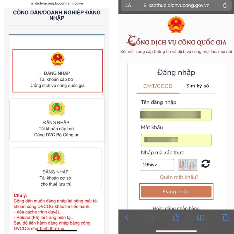 cách làm hộ chiếu online
